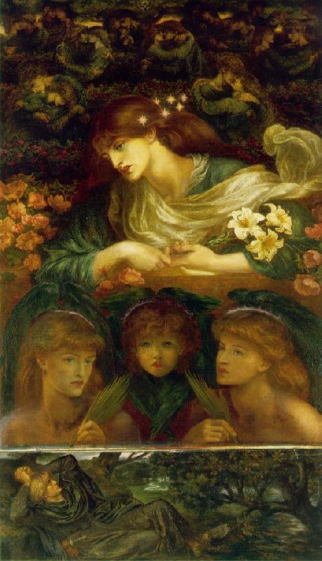 Dante Gabriel Rossetti The Blessed Damozel France oil painting art